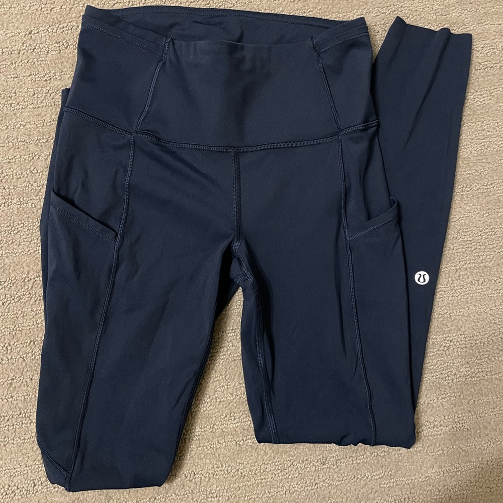 Navy Lululemon Leggings